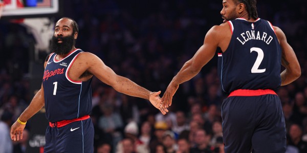 PP电子-小卡谈末节拉开比分：防守成功率提升 哈登连续进三分带动了气势